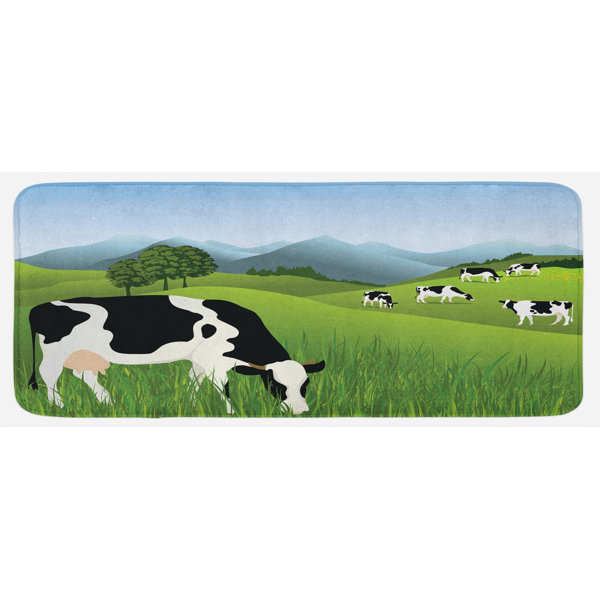 East Urban Home Cattle Kitchen Mat Wayfair